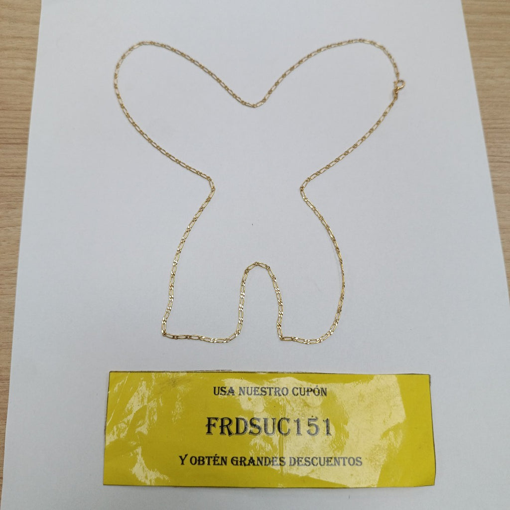 CADENA ORO 14 K 4 GRMS (SEMINUEVO)