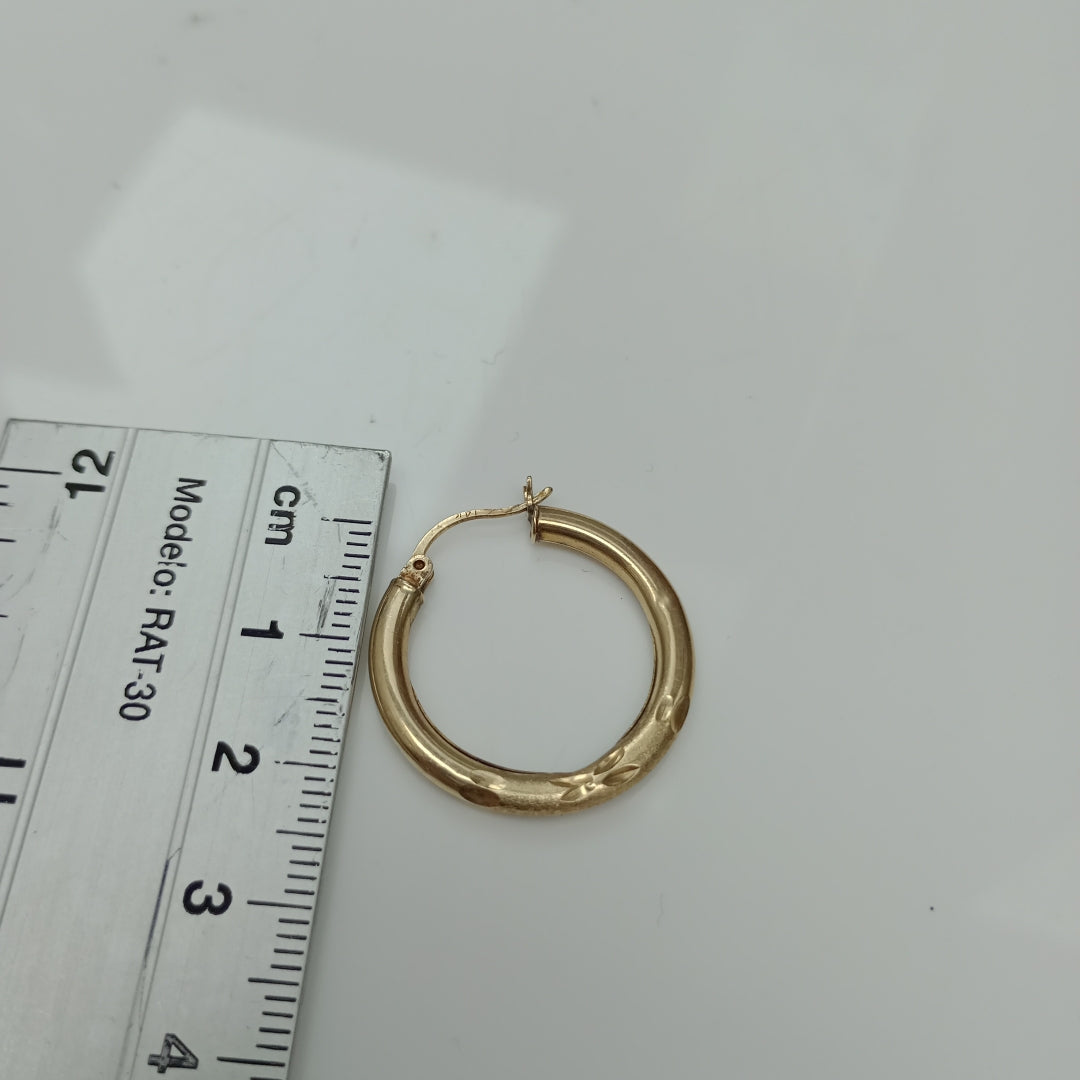 ARRACADAS PAR ORO 14 K 2,50 GRMS (SEMINUEVO)