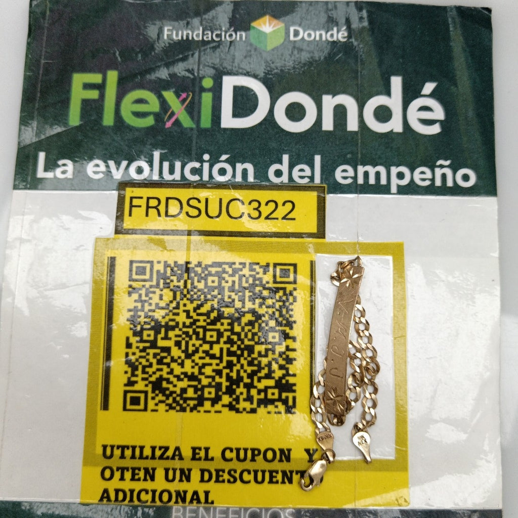 ESCLAVA ORO 10 K 4,40 GRMS (SEMINUEVO)