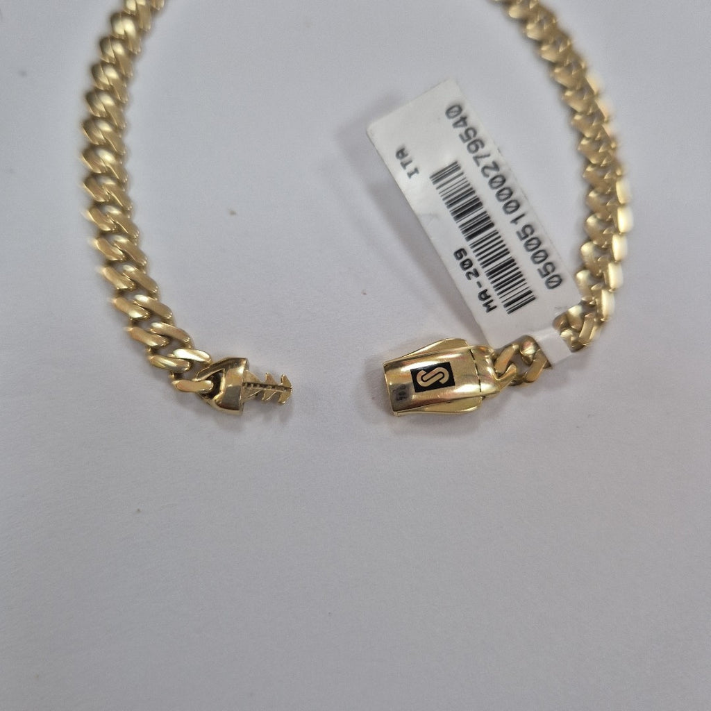 PULSERA MONACO ORO 14K 4.8 (NUEVO)
