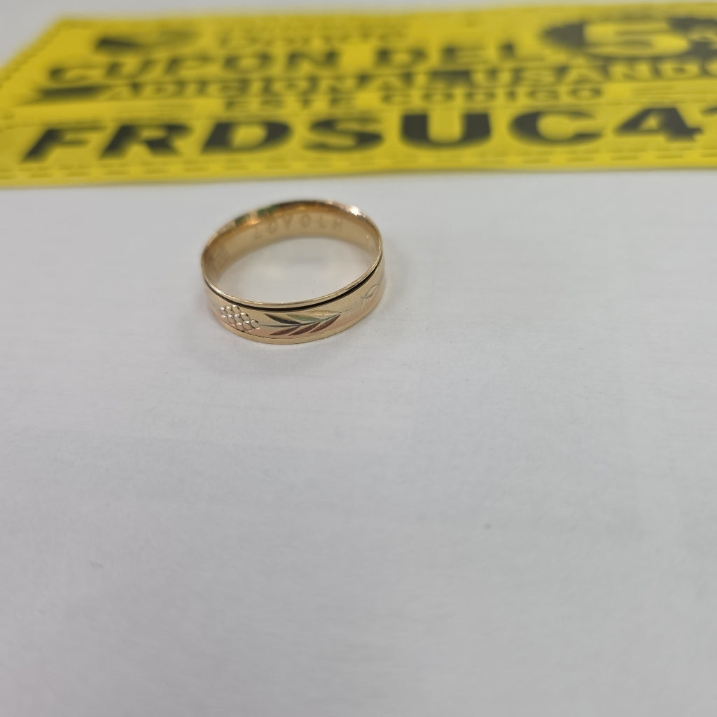 ARGOLLA ORO 14 K 4,00 GRMS (SEMINUEVO)