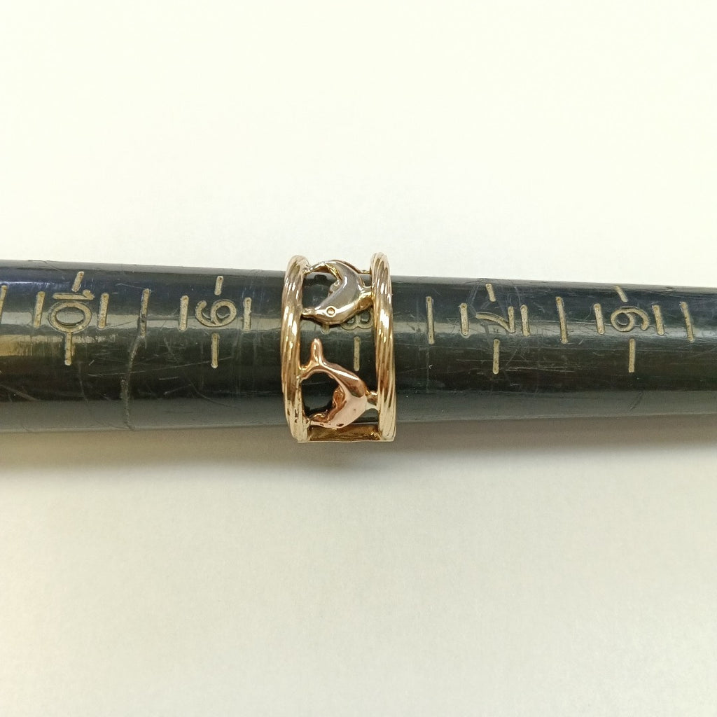 ANILLITO ORO, ORO COMBINADO 14 K 2.5 GRMS (SEMINUEVO)