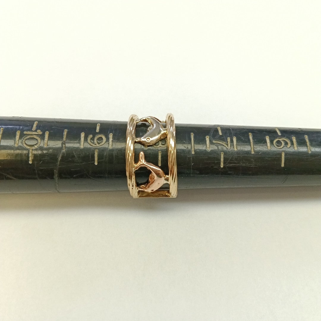 ANILLITO ORO, ORO COMBINADO 14 K 2.5 GRMS (SEMINUEVO)