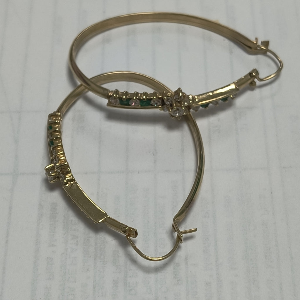ARETES PAR ORO 10 K 6,00 GRMS (SEMINUEVO)