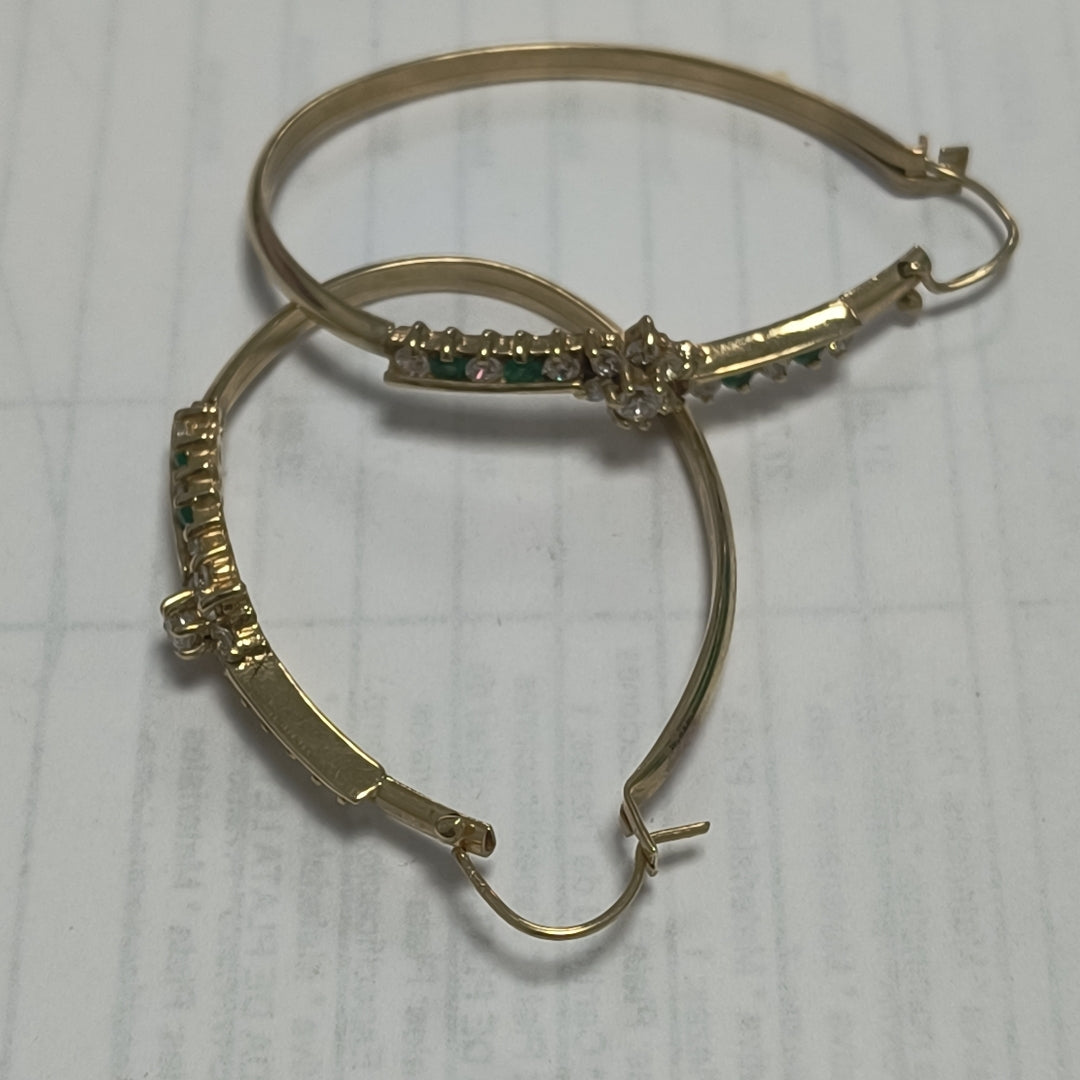 ARETES PAR ORO 10 K 6,00 GRMS (SEMINUEVO)