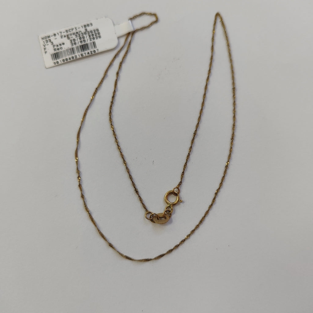 CADENA ORO 10 K 0,80 GRMS (SEMINUEVO)