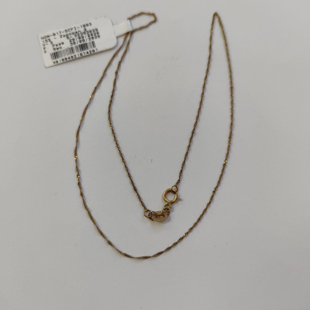 CADENA ORO 10 K 0,80 GRMS (SEMINUEVO)