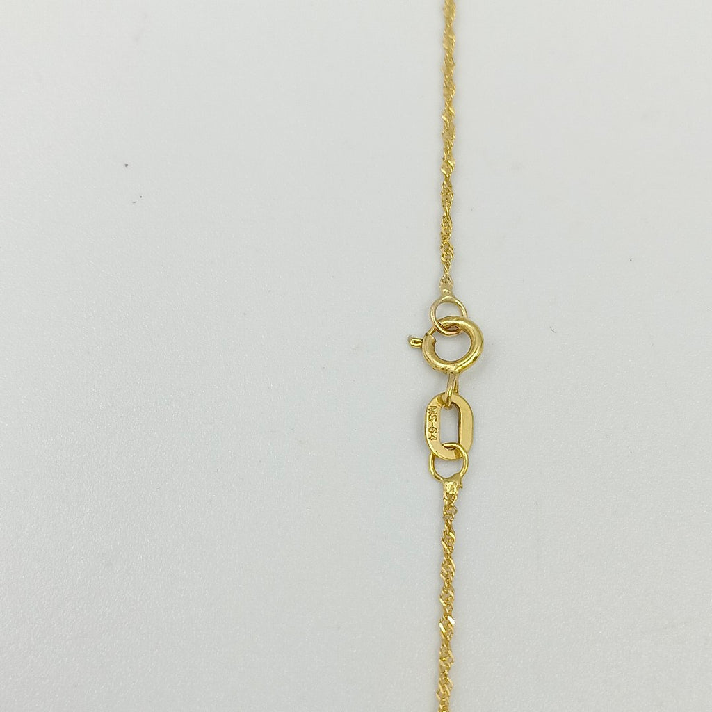 GARGANTILLA ORO 14 K 1,50 GRMS (SEMINUEVO)