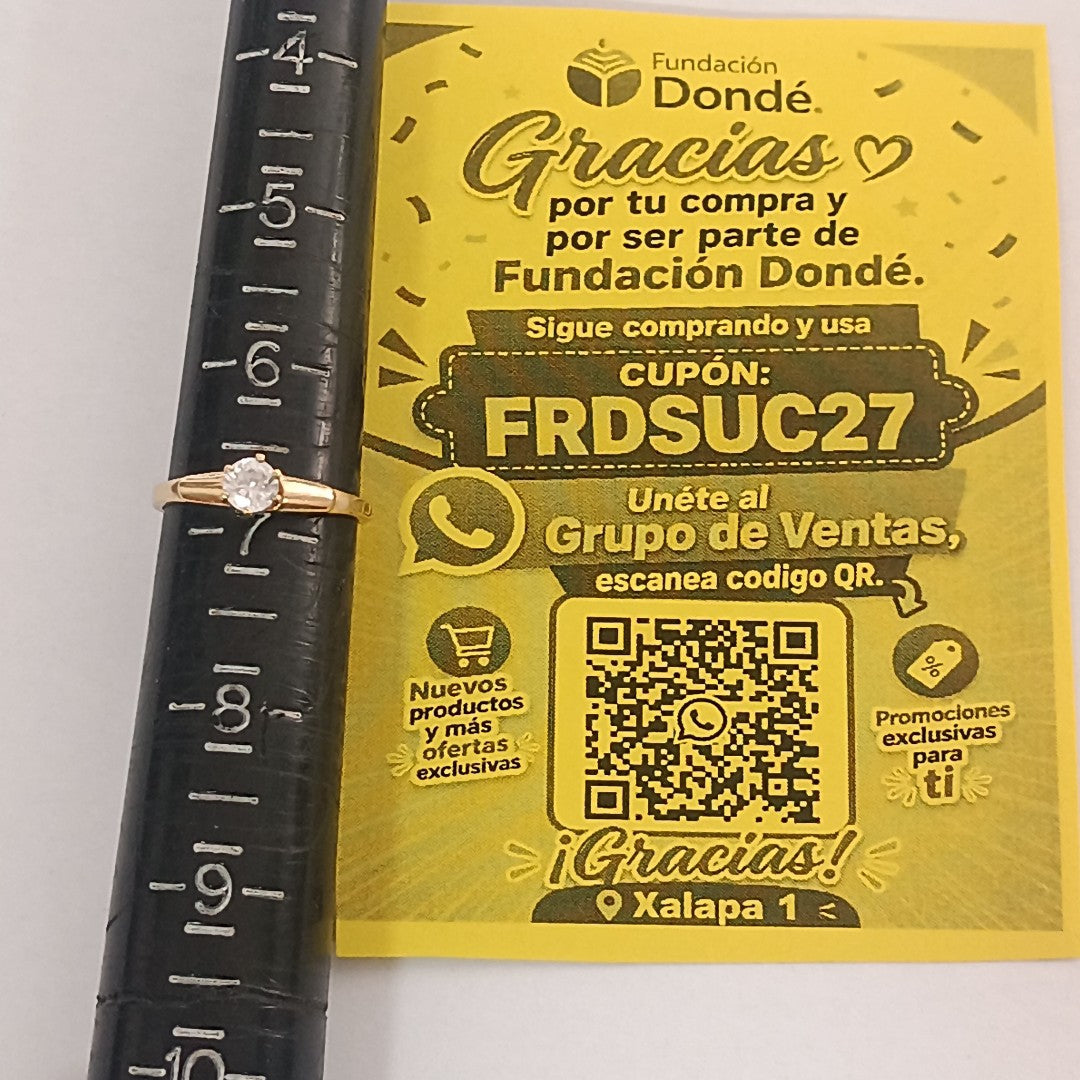 ANILLITO ORO 14 K 2.1 GRMS (SEMINUEVO)