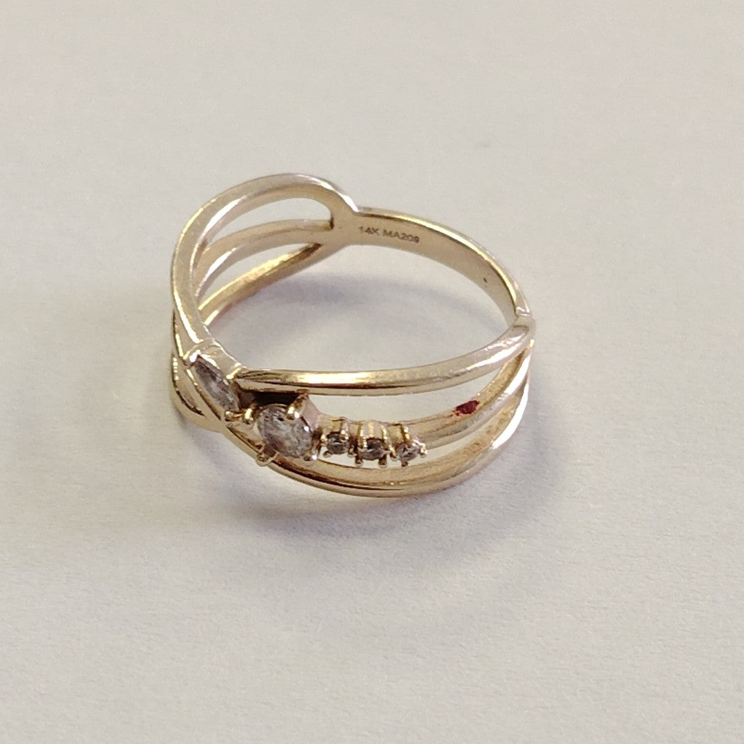 ANILLO ORO 14 K 2.9 GRMS (SEMINUEVO)