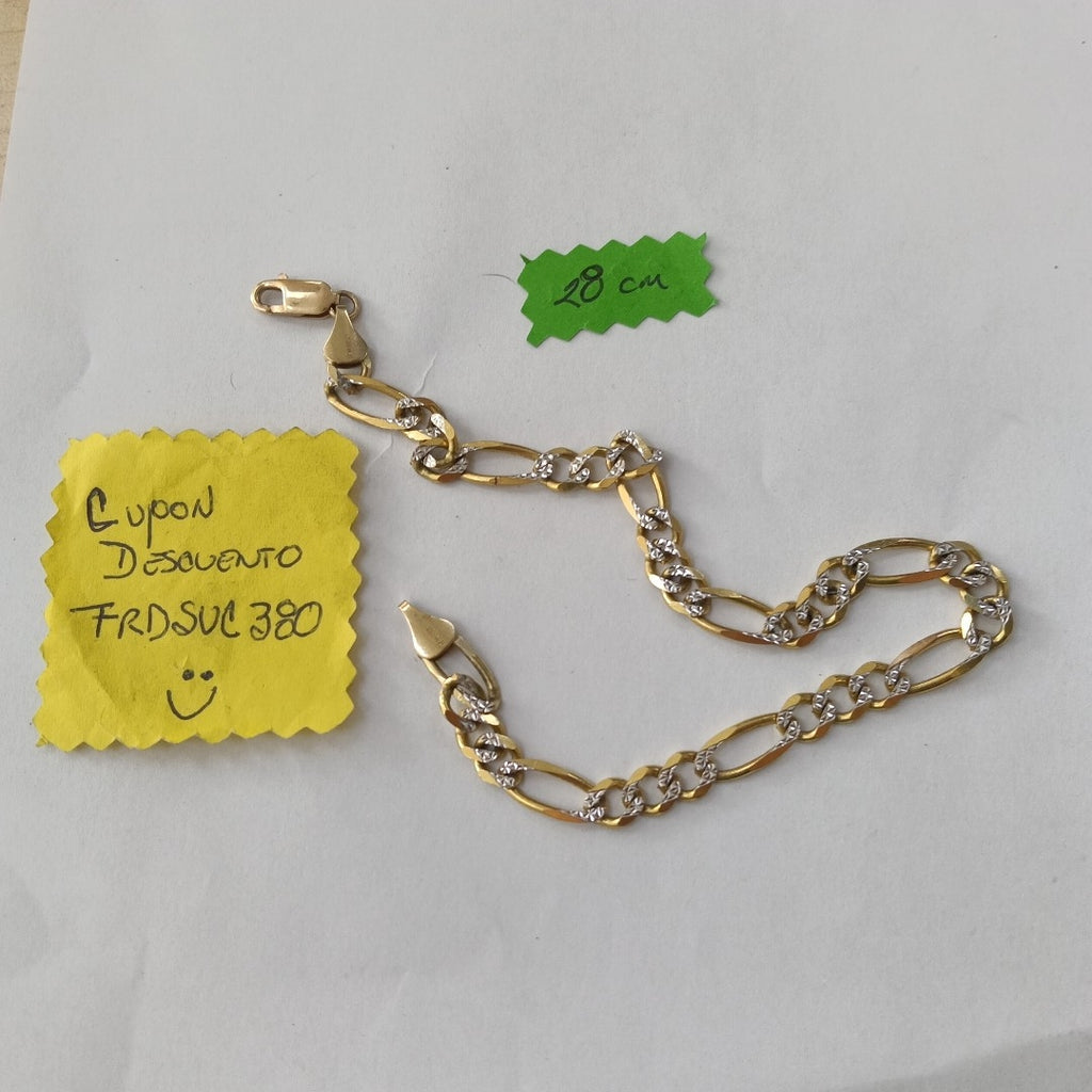 PULSERA ORO,RODIADO 10 K 12,10 GRMS (SEMINUEVO)