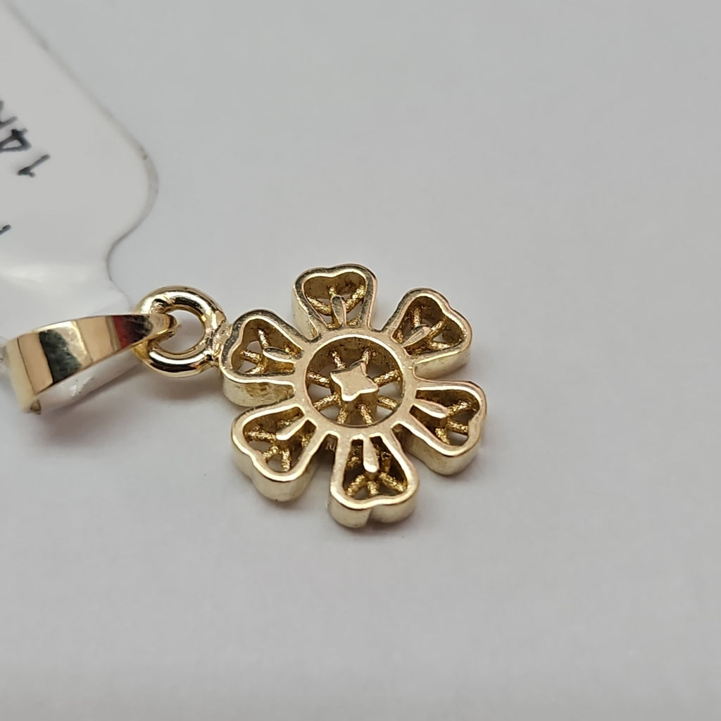 DIJE FLOR 14K 1.4 GR (NUEVO)