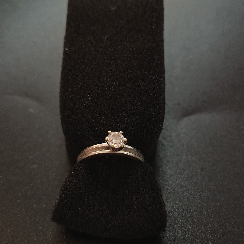 SOLITARIO ORO BLANCO 14 K 3,30 GRMS (SEMINUEVO)