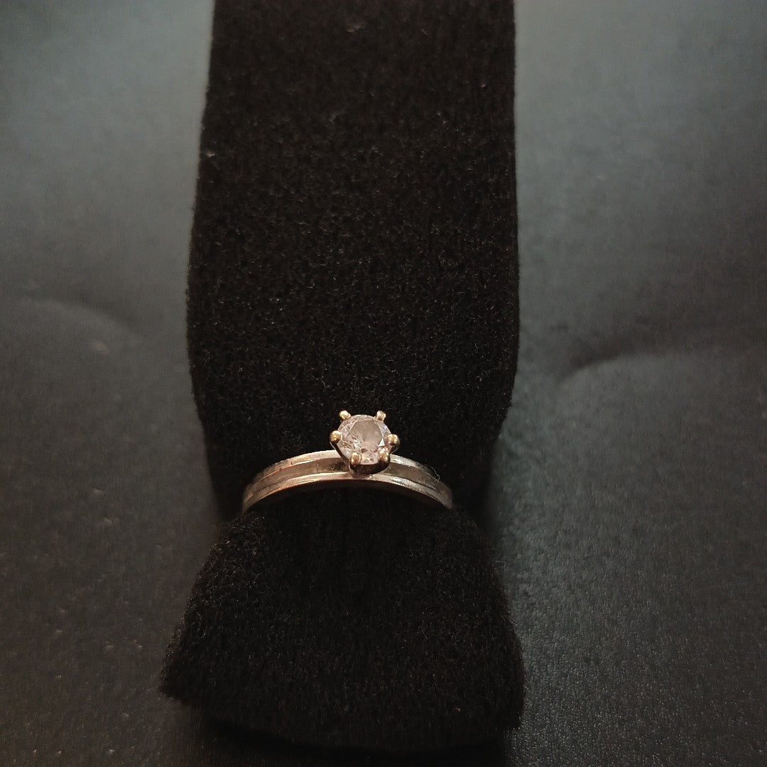 SOLITARIO ORO BLANCO 14 K 3,30 GRMS (SEMINUEVO)