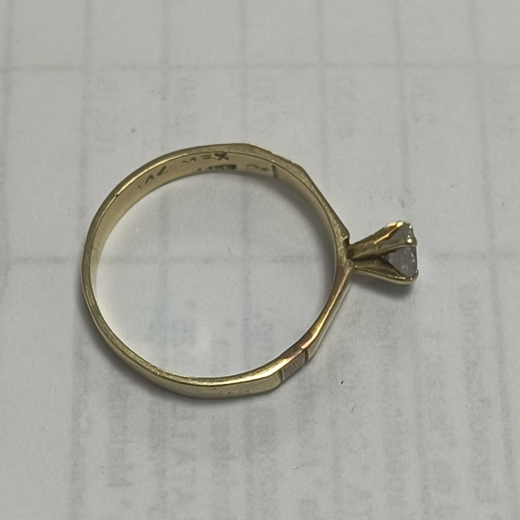 ANILLITO ORO 14 K 1,70 GRMS (SEMINUEVO)