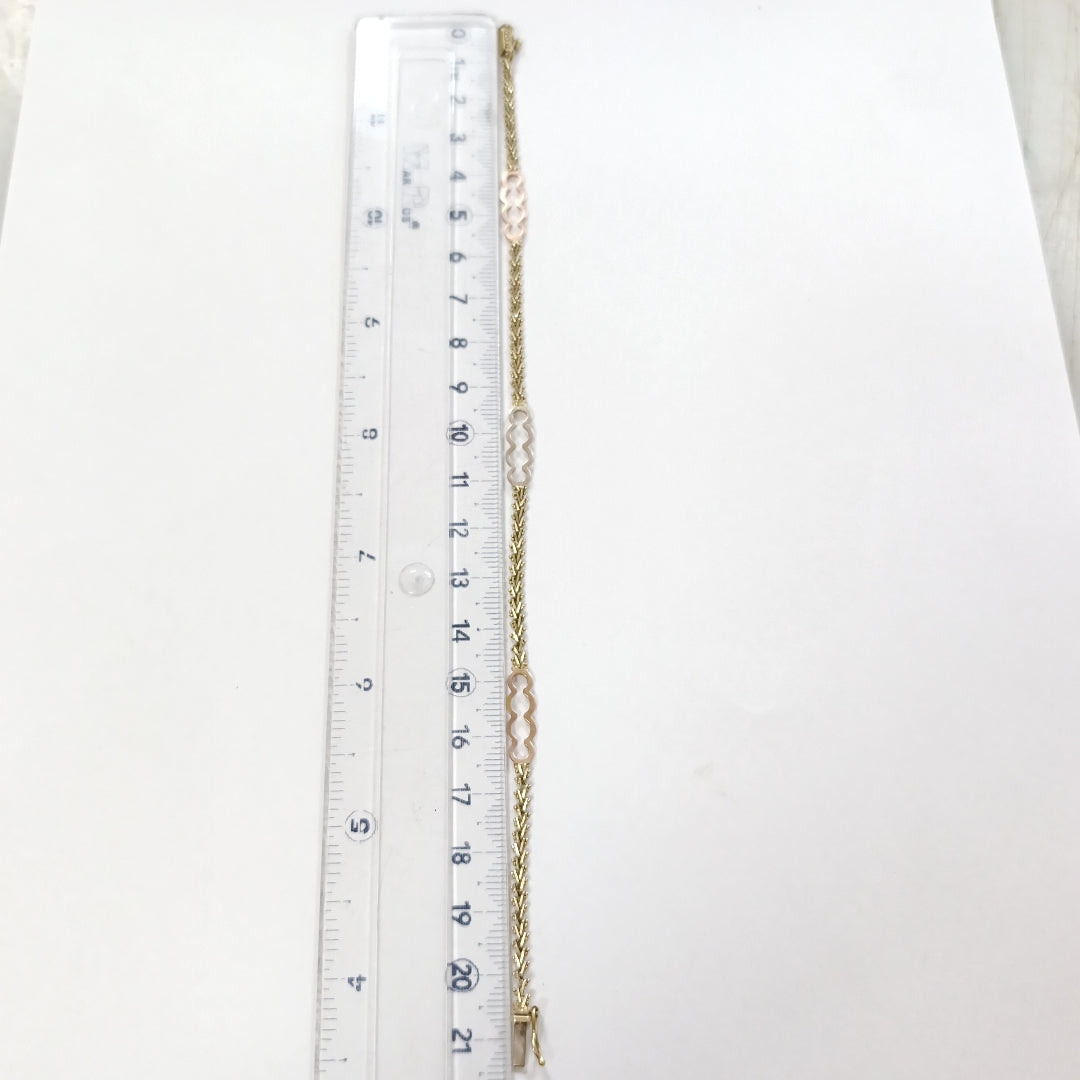 PULSERA ORO 14 K 5.2 GRMS (SEMINUEVO)