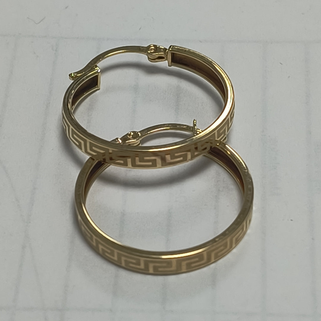 ARRACADAS PAR ORO 10 K 1.6 GRMS (SEMINUEVO)