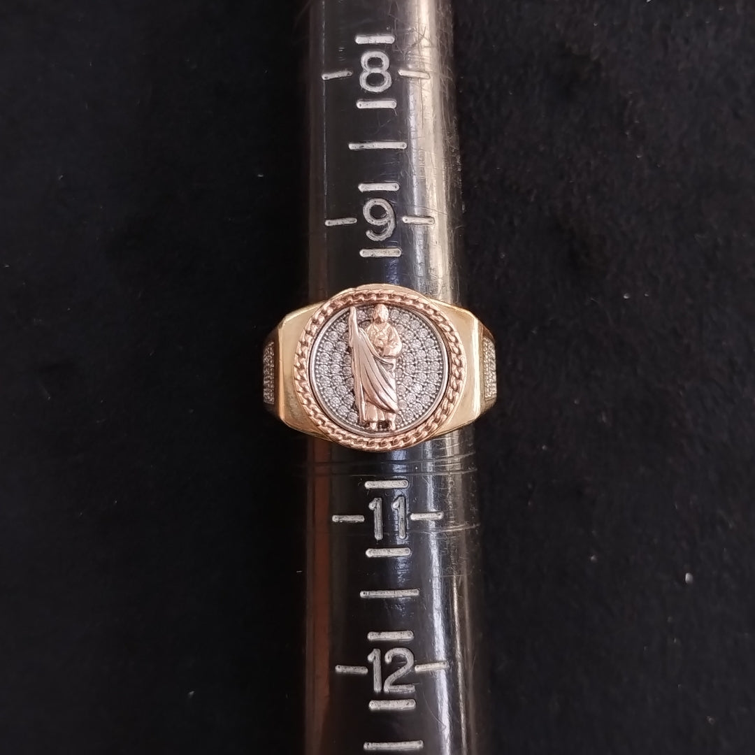 ANILLO ORO 14 K 7,90 GRMS (SEMINUEVO)