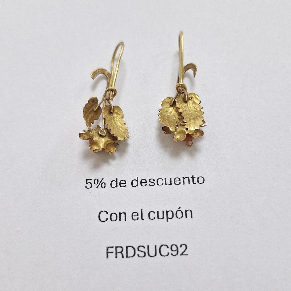 ARRACADAS PAR ORO 10 K 2,20 GRMS (SEMINUEVO)