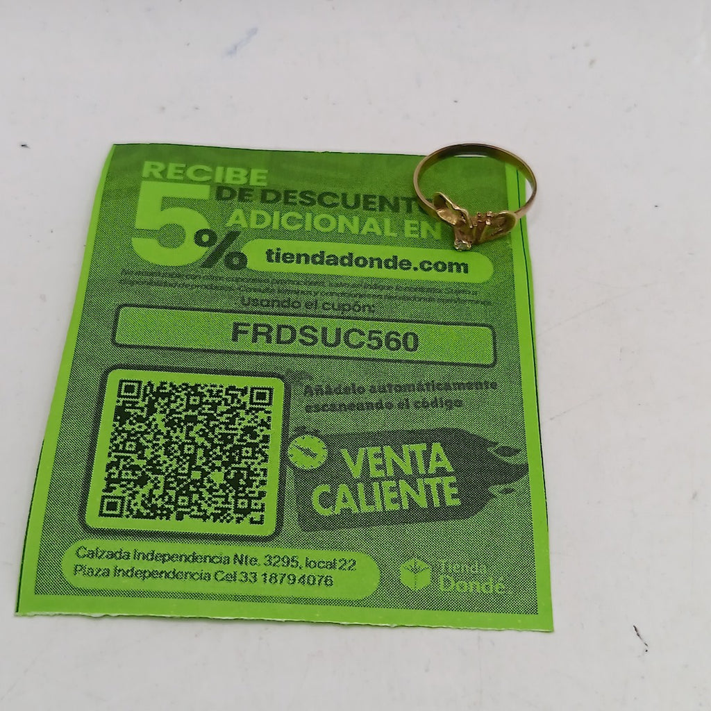 ANILLITO ORO 8 K 1,30 GRMS (SEMINUEVO)