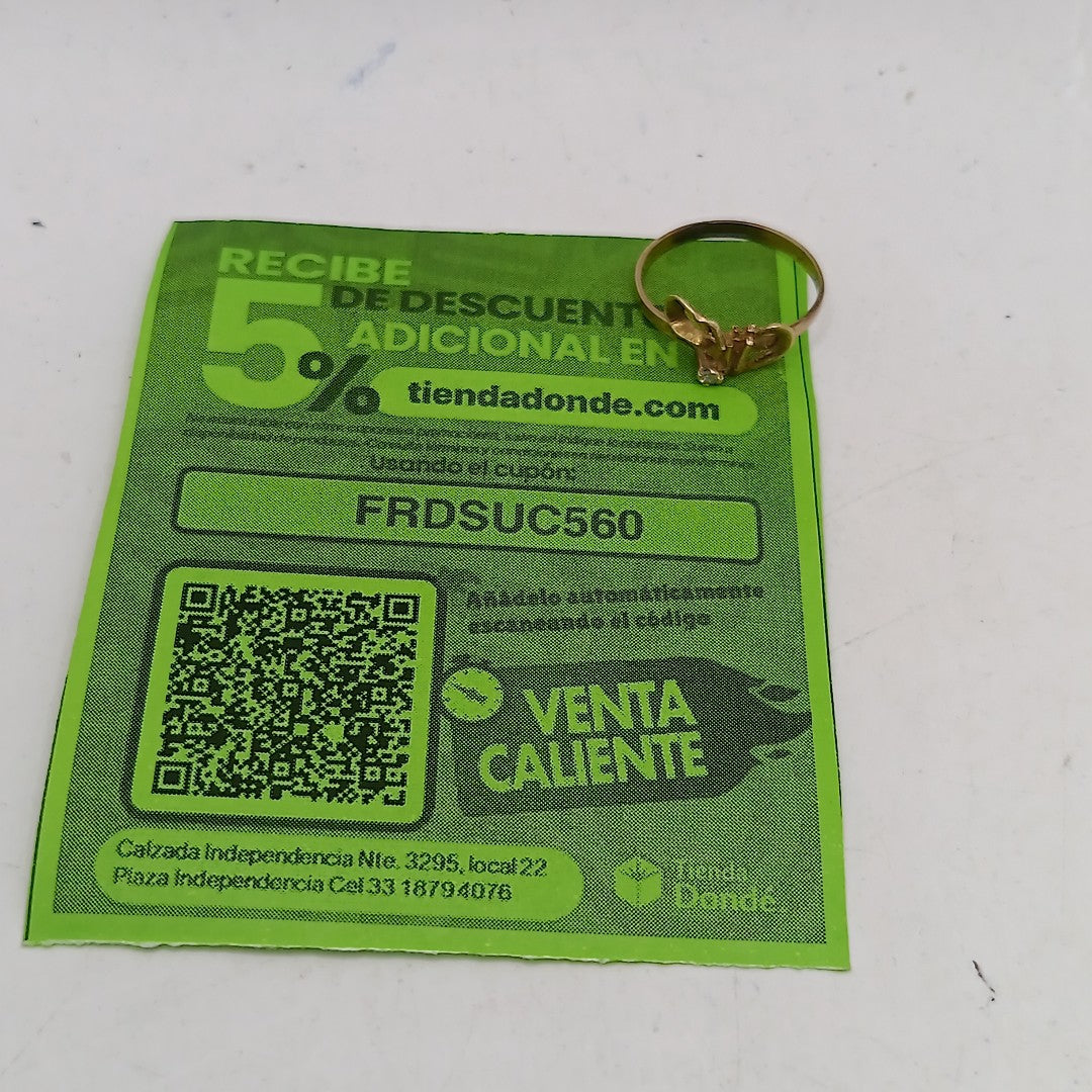ANILLITO ORO 8 K 1,30 GRMS (SEMINUEVO)