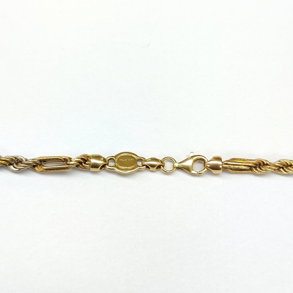 CADENA ORO 14 K 21.5 GRMS (SEMINUEVO)