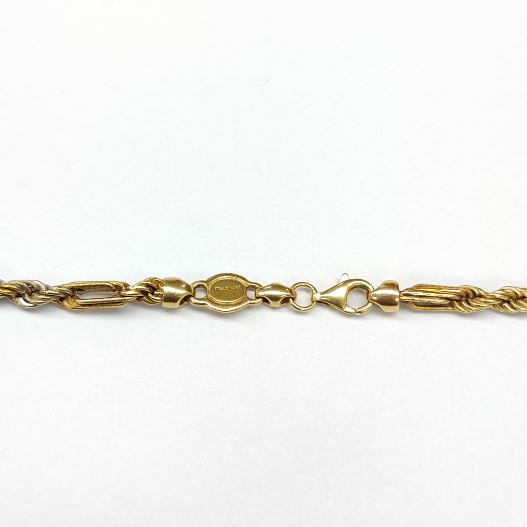 CADENA ORO 14 K 21.5 GRMS (SEMINUEVO)