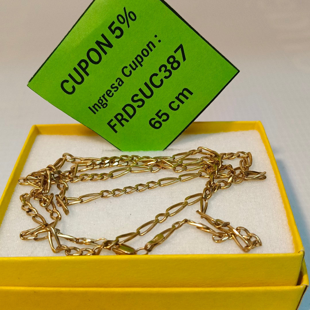 CADENA ORO 14 K 10,60 GRMS (SEMINUEVO)