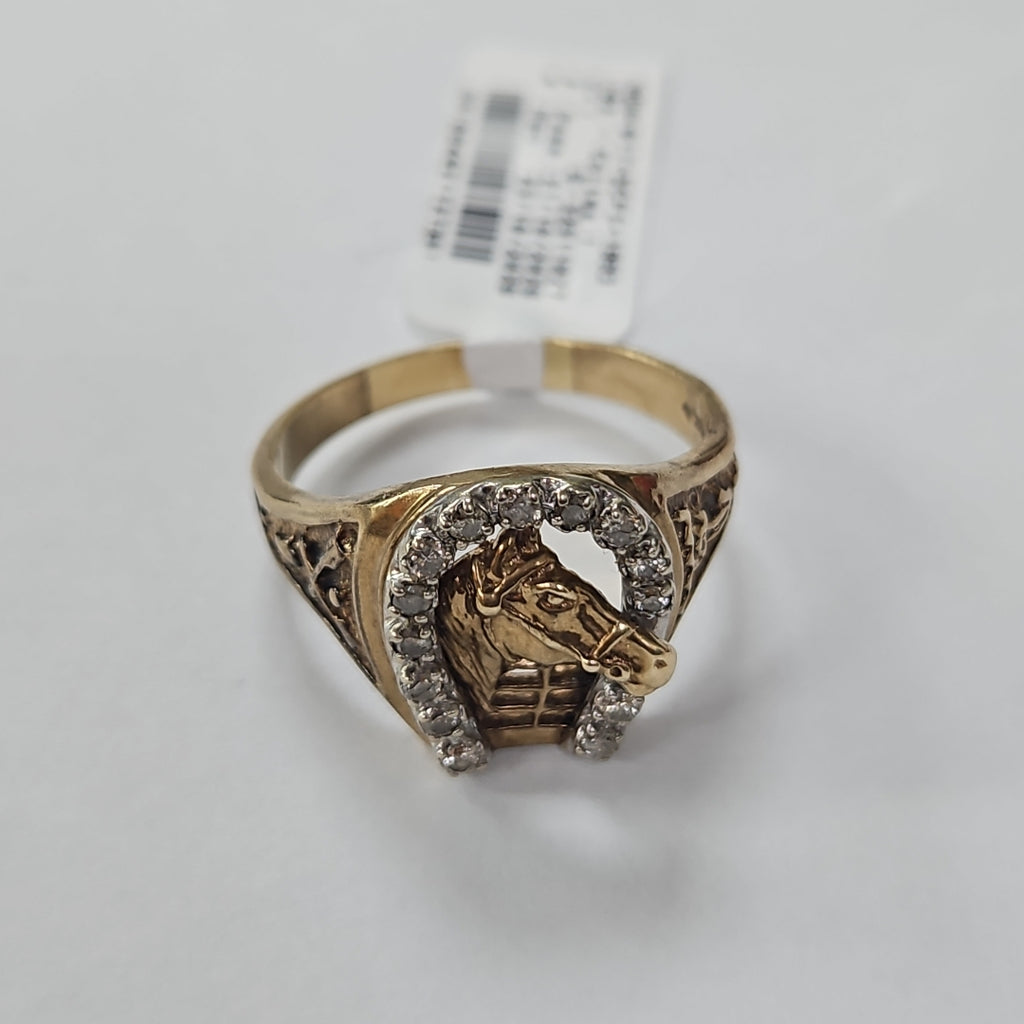 ANILLO ORO 10 K 9,90 GRMS (SEMINUEVO)