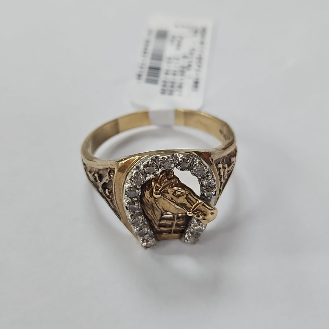 ANILLO ORO 10 K 9,90 GRMS (SEMINUEVO)