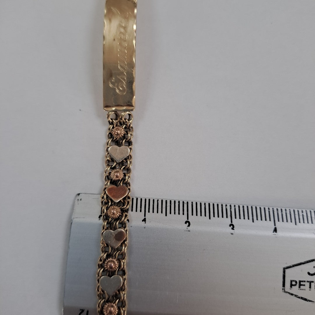 ESCLAVA ORO 14 K 11,70 GRMS (SEMINUEVO)
