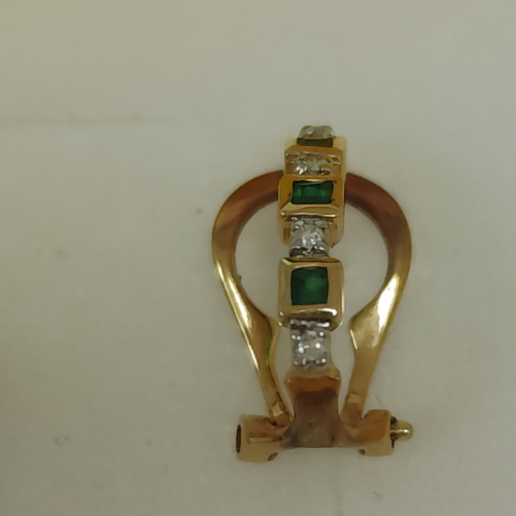 ARETES PAR ORO 14 K 2,10 GRMS (SEMINUEVO)