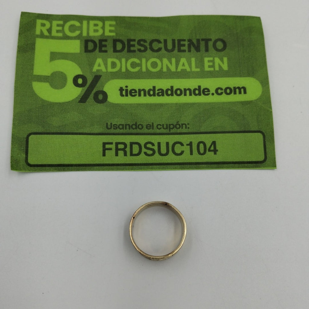 ANILLO ORO 10 K 5.4 GRMS (SEMINUEVO)