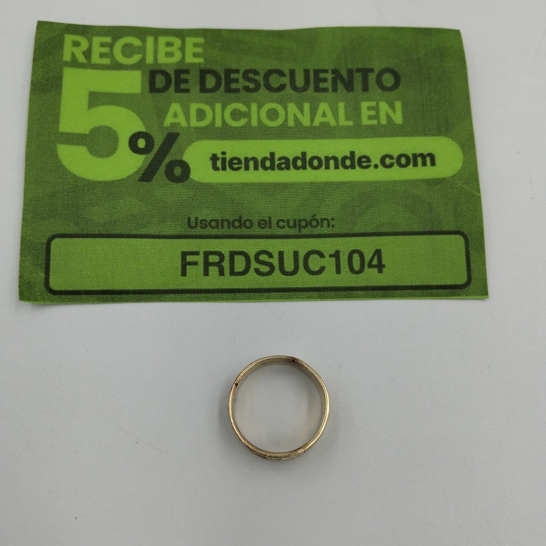 ANILLO ORO 10 K 5.4 GRMS (SEMINUEVO)