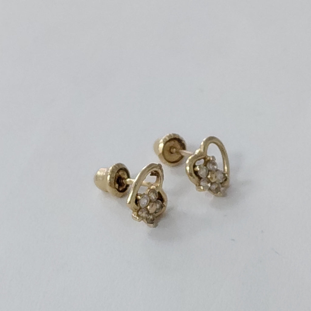 BROQUELES PAR ORO 10 K 0.5 GRMS (SEMINUEVO)
