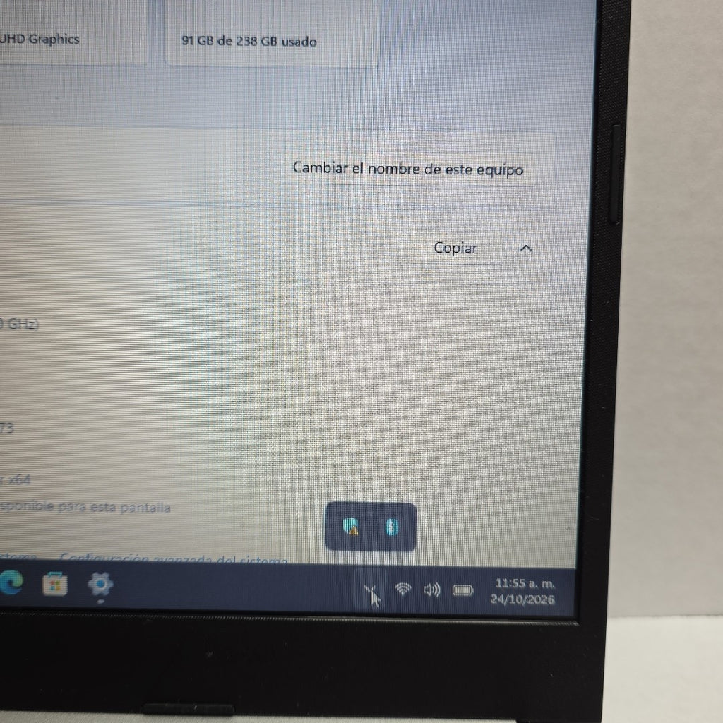 LAPTOP HP 14-DQ3503LA (2025) 256 GB SSD 8 GB RAM (SEMINUEVO)