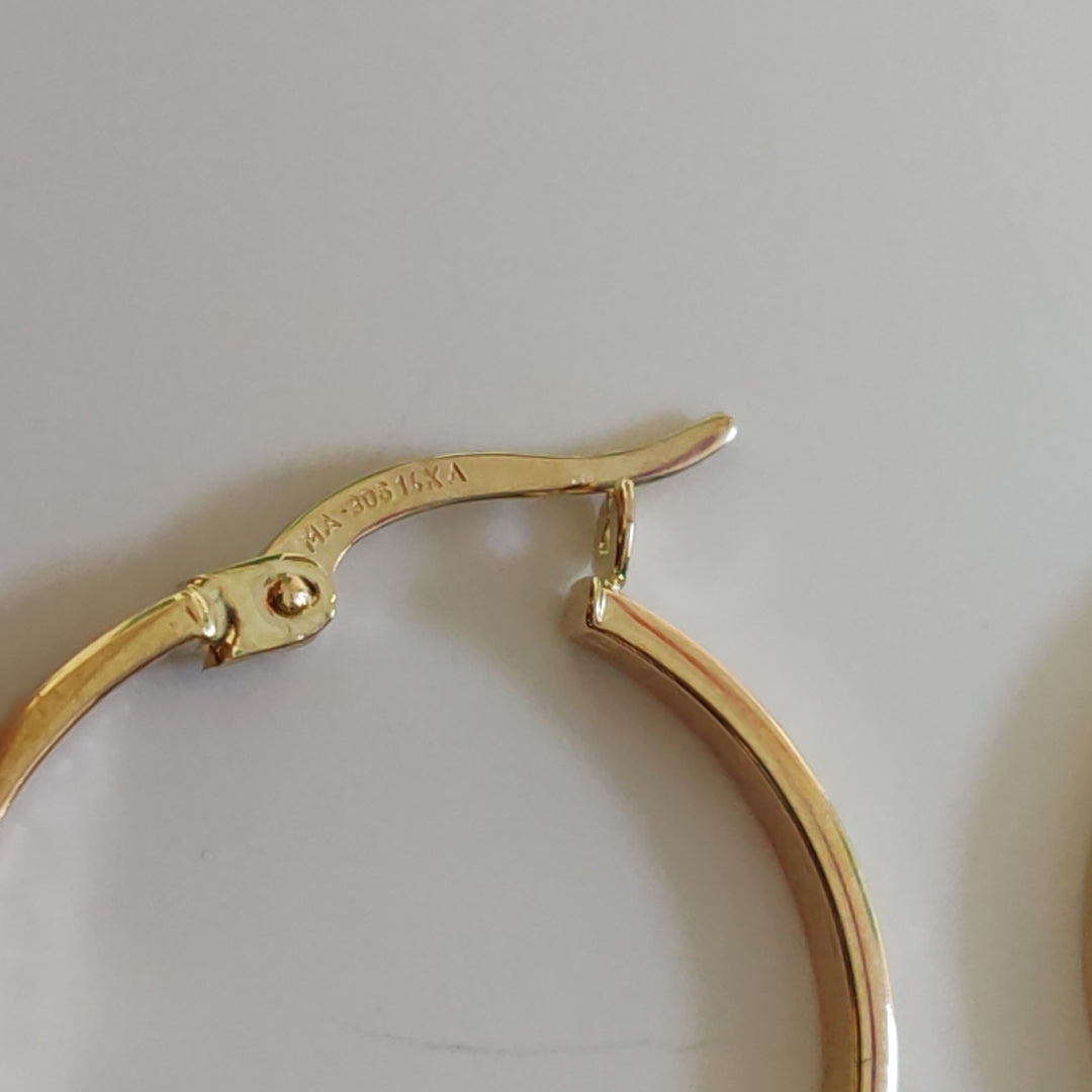 ARRACADAS ORO 14K 1.4 (NUEVO)