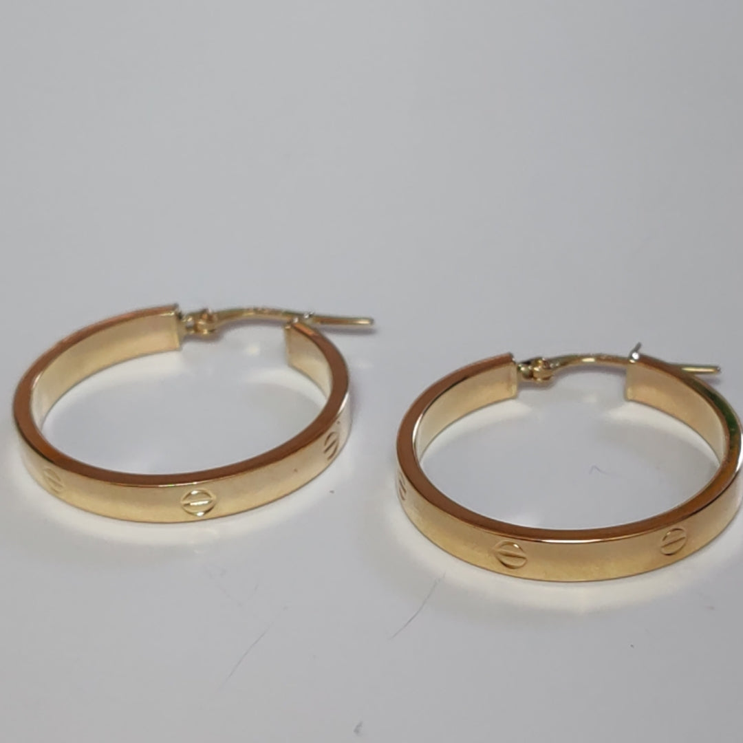 ARRACADAS ORO 14K 1.9 (NUEVO)