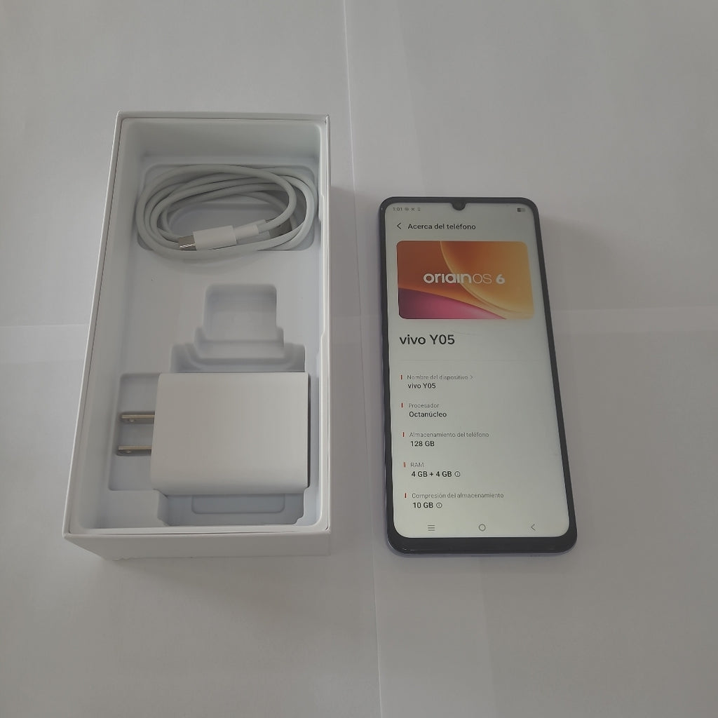 CELULAR VIVO Y05 V2556 (2026) 128 GB 4 GB RAM (SEMINUEVO)
