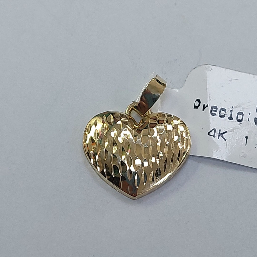 DIJE CORAZON 14K 1.4 GR 02805DO (NUEVO)