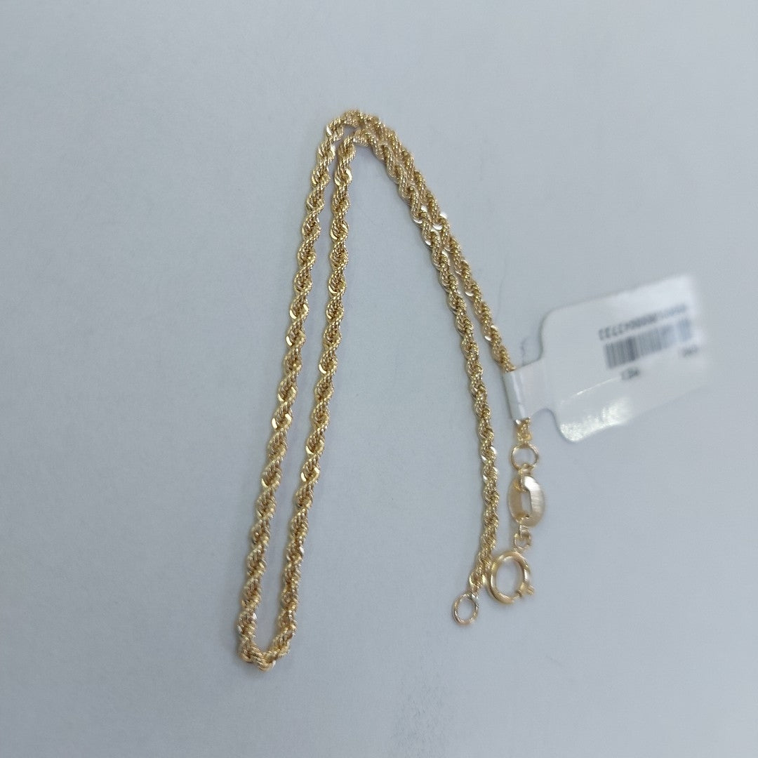 PULSERA TORZAL 10K 21 CM 1.8 GR (NUEVO)