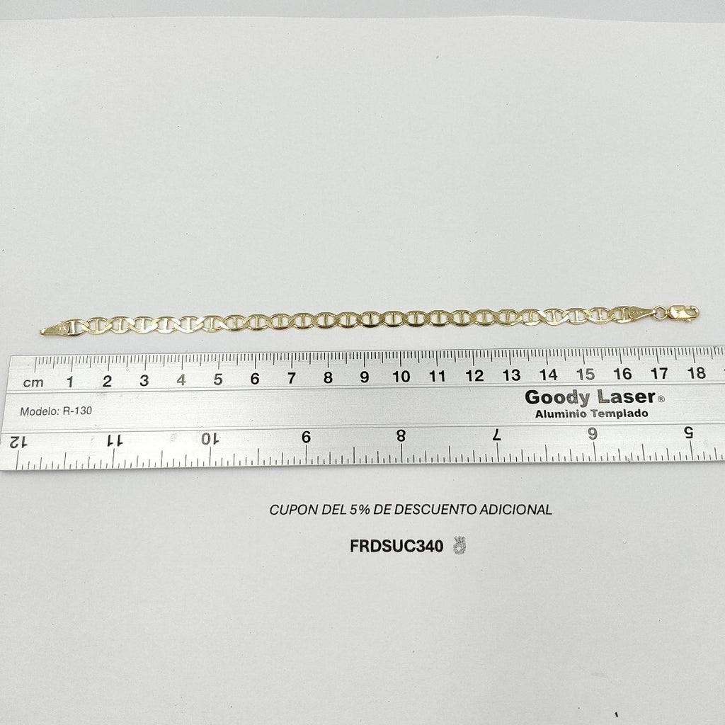PULSERA GUCHI 10K 18 CM 4.2 GR (NUEVO)