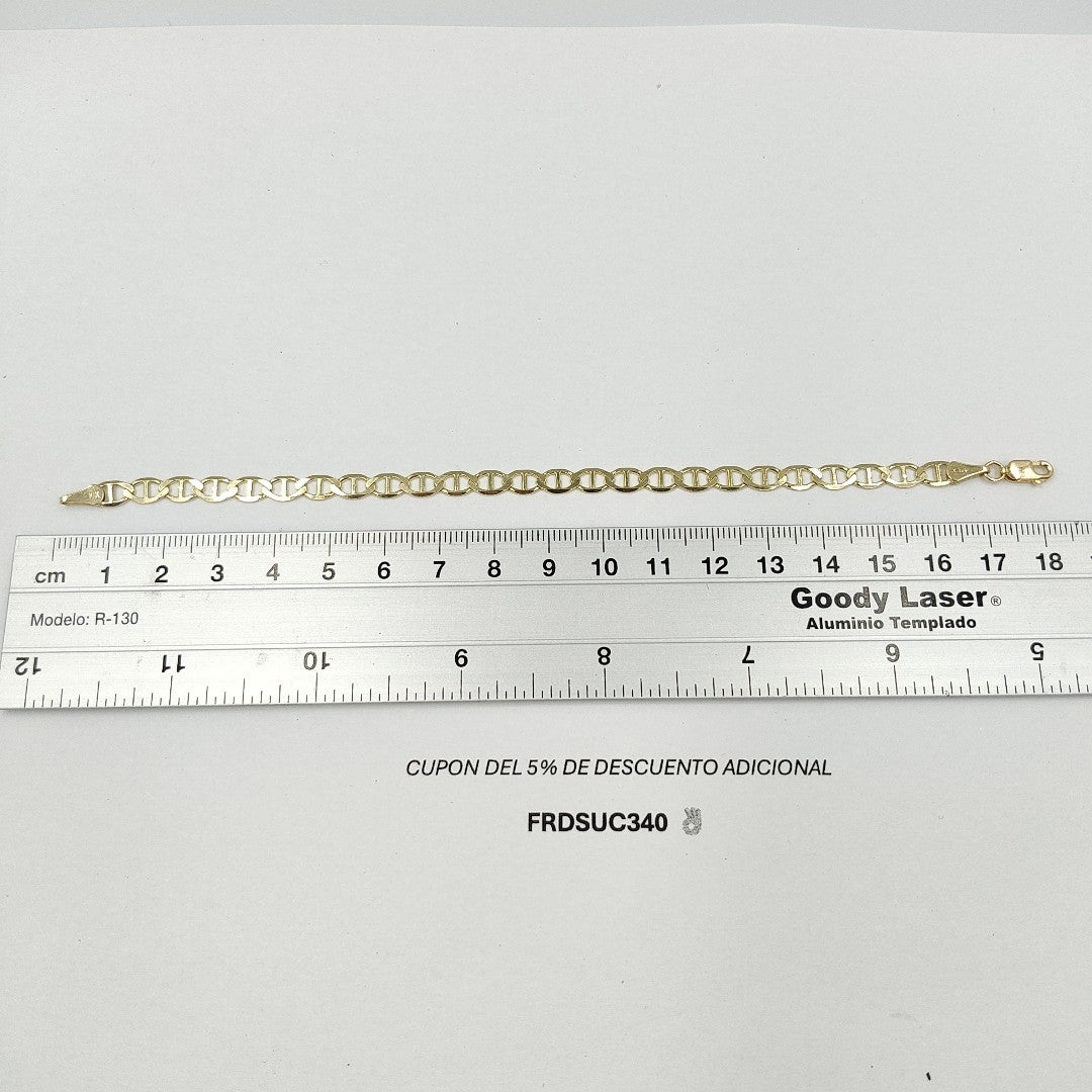 PULSERA GUCHI 10K 18 CM 4.2 GR (NUEVO)