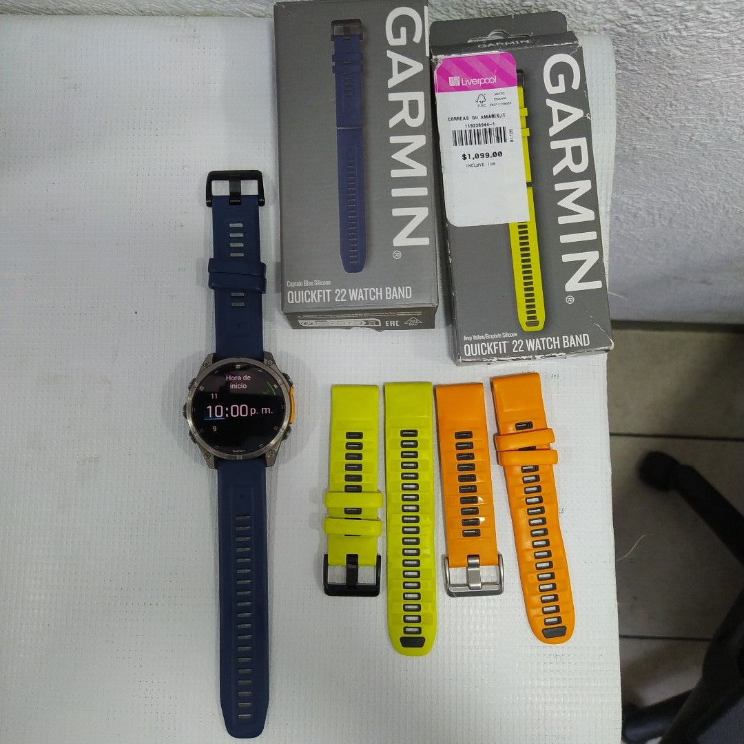 SMARTWATCH GARMIN FENIX 8 PRO AMOLED 51 MM GPS (SEMINUEVO)