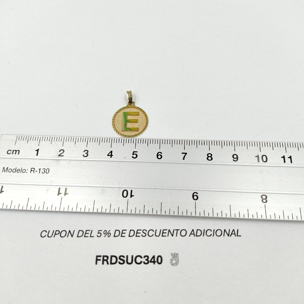 DIJE INICIAL E 14K 1.3 GR DLO 06 E (NUEVO)