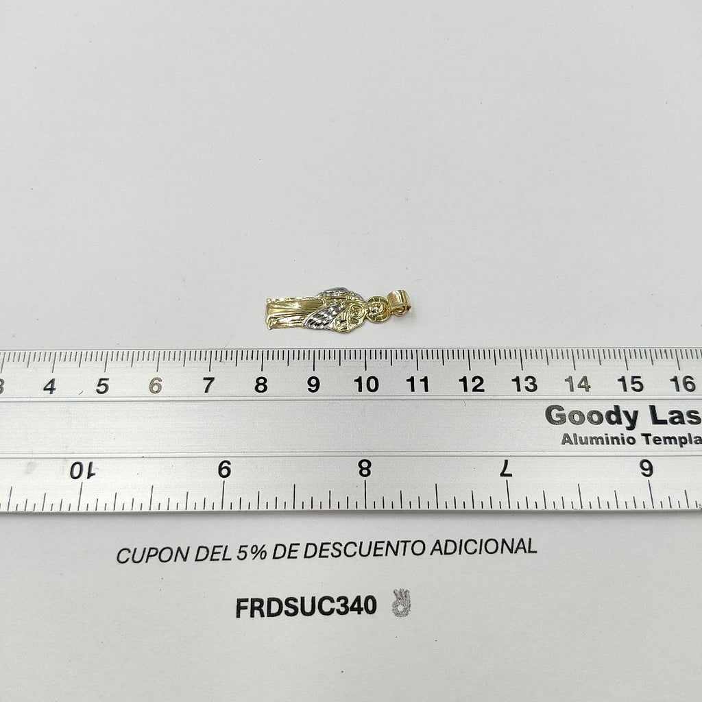 DIJE SAN JUDAS COMBINADO 14K 0.6 GR DCSJ 1 (NUEVO)
