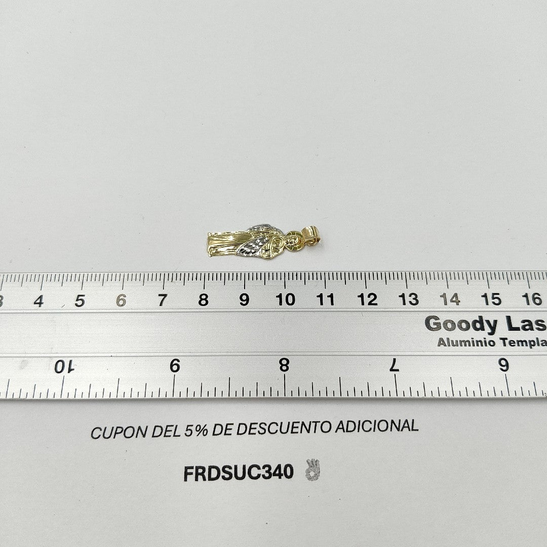 DIJE SAN JUDAS COMBINADO 14K 0.6 GR DCSJ 1 (NUEVO)