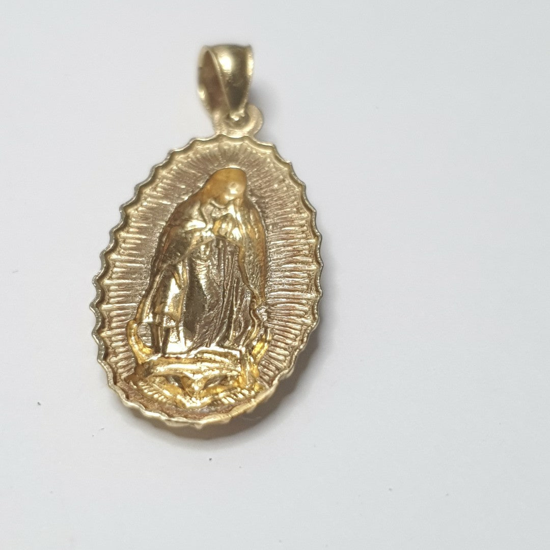MEDALLA RELIGIOSA ORO 14 K 2 GRMS (SEMINUEVO)