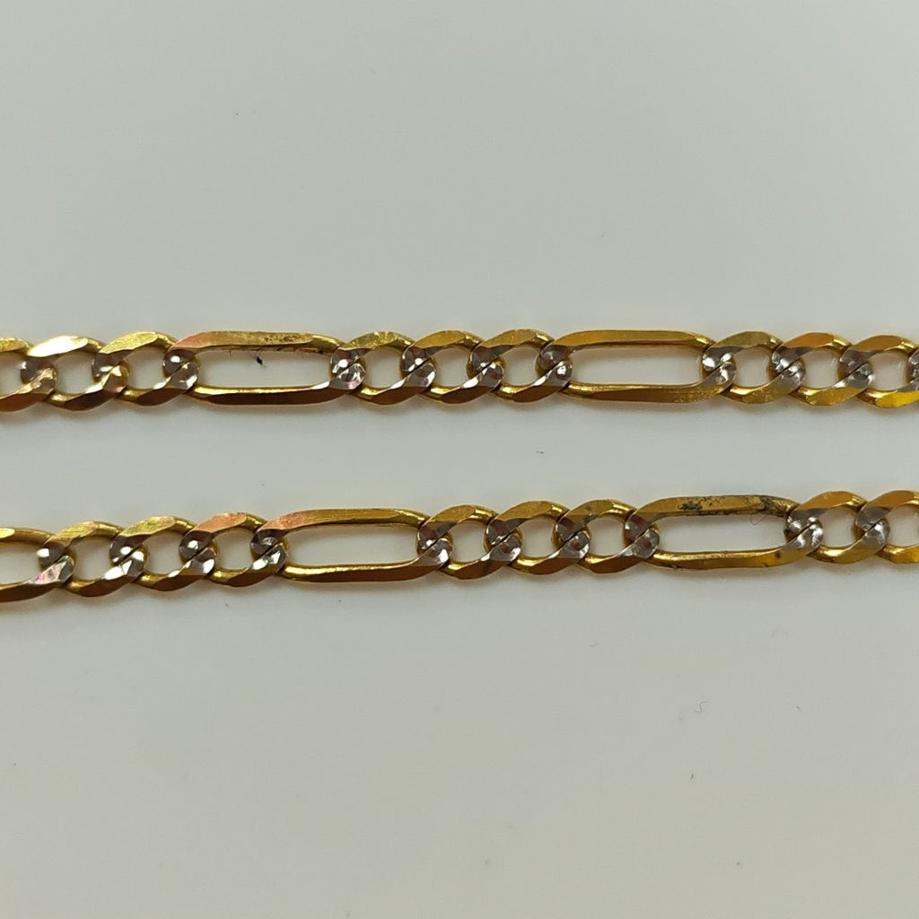 PULSERA 3X1 14K 21 CM 4.7 GR (NUEVO)