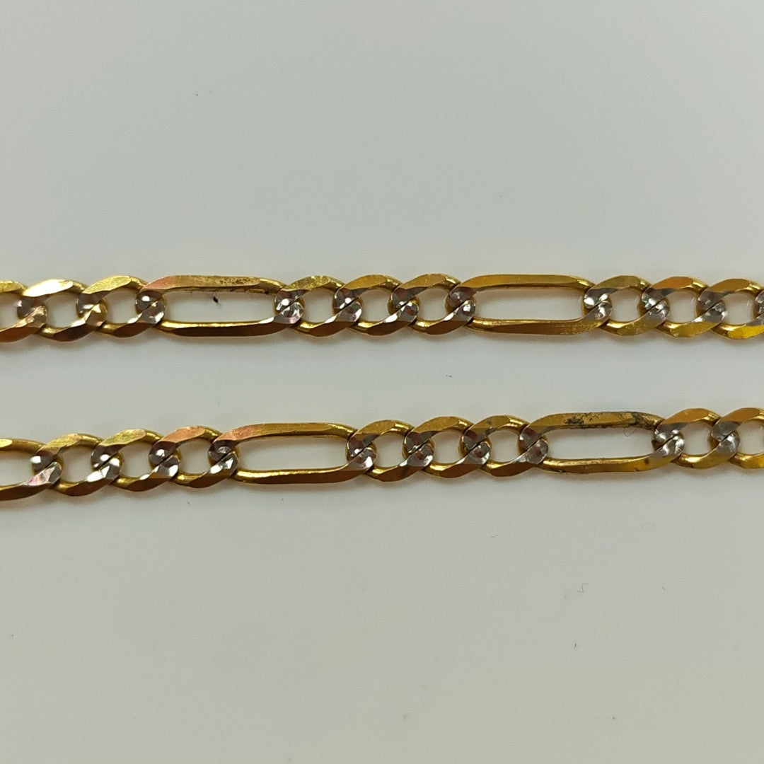 PULSERA 3X1 14K 21 CM 4.7 GR (NUEVO)